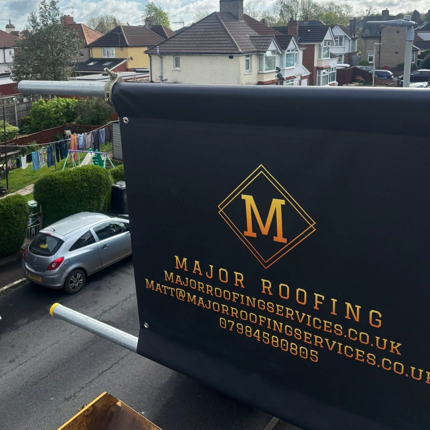 Major Roofing Services at work